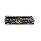 Pre-Owned Dior Saddle Bag Medium Oblique Canvas with Gold Hardware