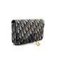 Pre-Owned Dior Saddle Bag Medium Oblique Canvas with Gold Hardware