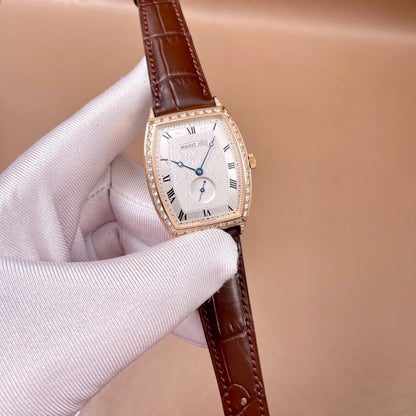 ✨Pre-Owned BREGUET Héritage 3661 18K Rose Gold Diamond Bezel 🥂 | Automatic Ladies | Guilloché Dial | 3661BR/12/984/DD00 💫