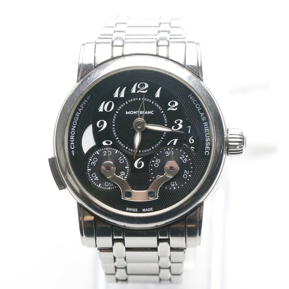 Pre-Owned Montblanc Nicolas Rieussec U0109996 43mm Automatic