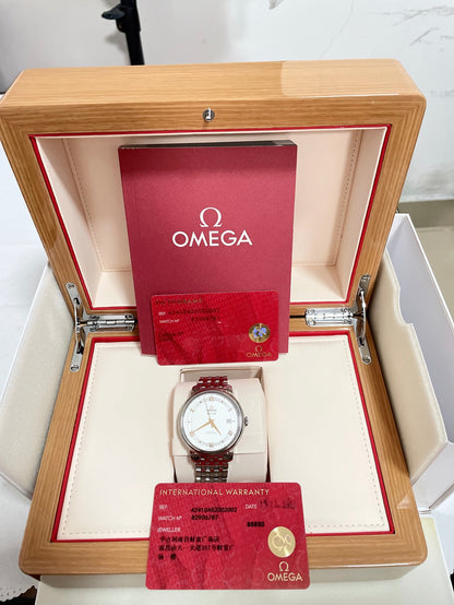 Pre-Owned Omega De Ville 424.10.40.20.02.002 39.5mm Automatic
