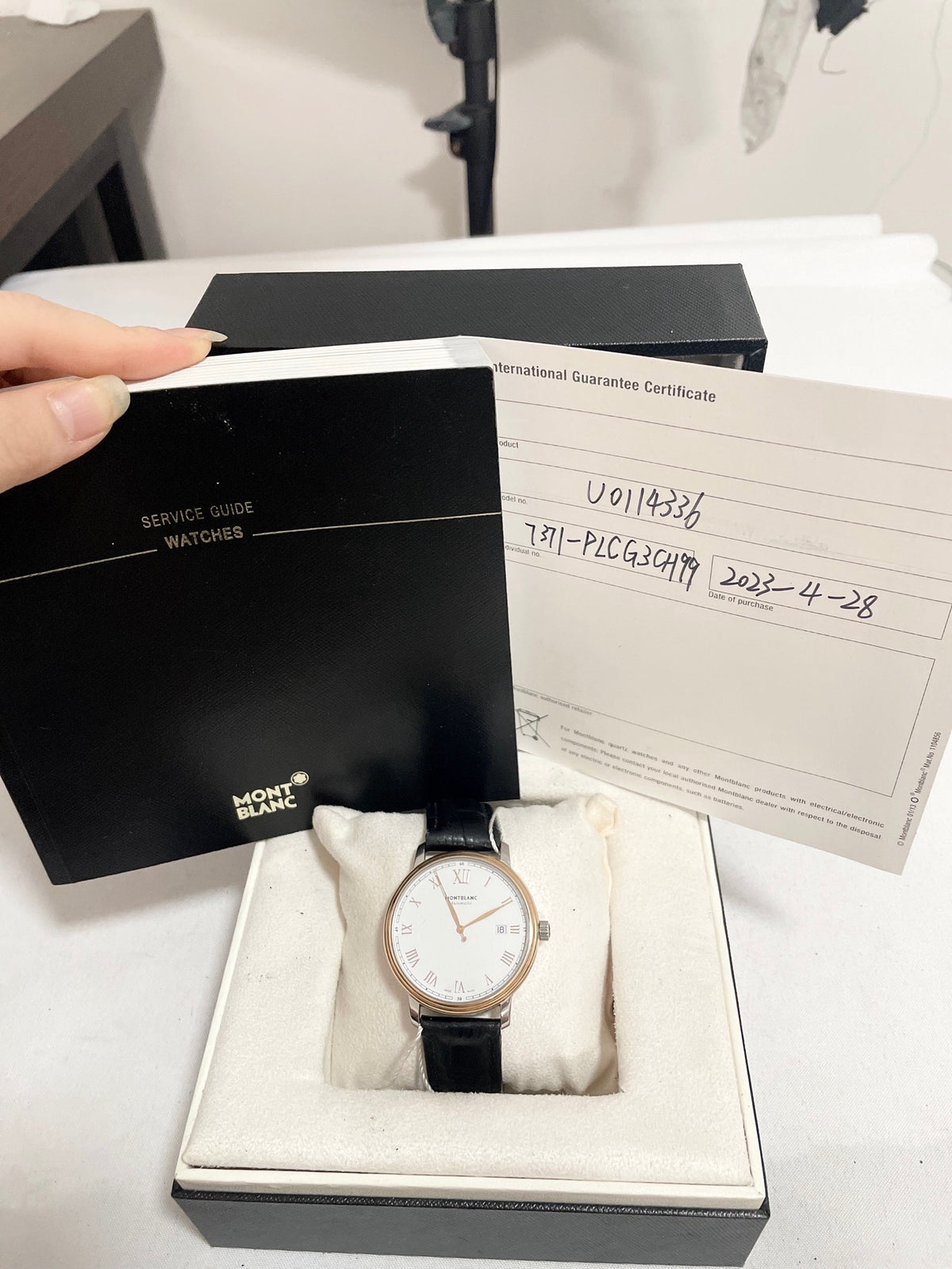 Pre-Owned Montblanc Heritage U0114336 40mm Automatic