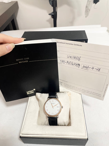 Pre-Owned Montblanc Heritage U0114336 40mm Automatic