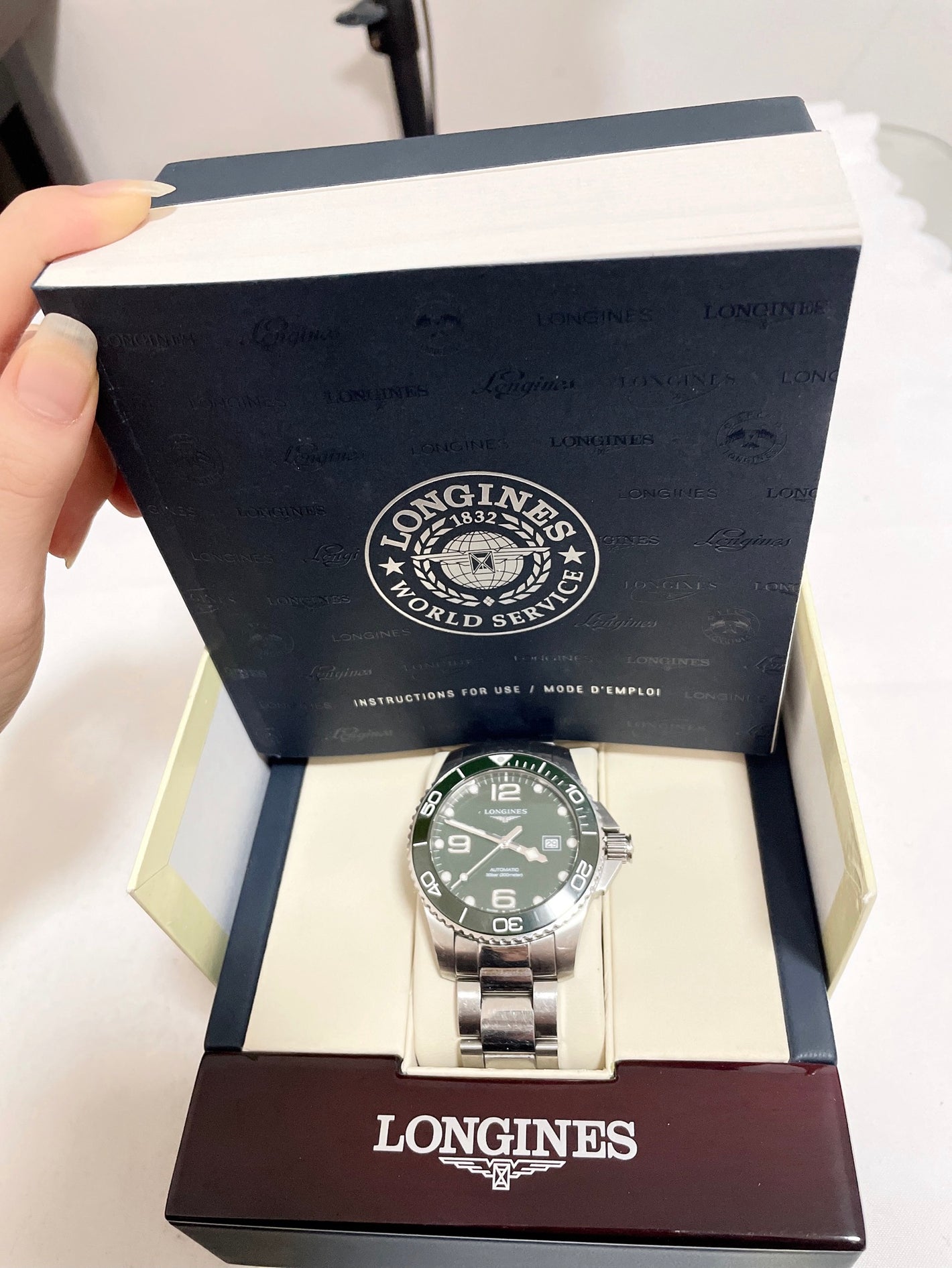 Pre-Owned Longines Sport Collection L3.782.4.06.6 43mm Automatic