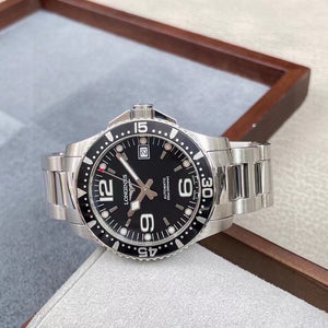 Pre-Owned Longines Heritage Collection L3.641.4.56.6 39mm Automatic