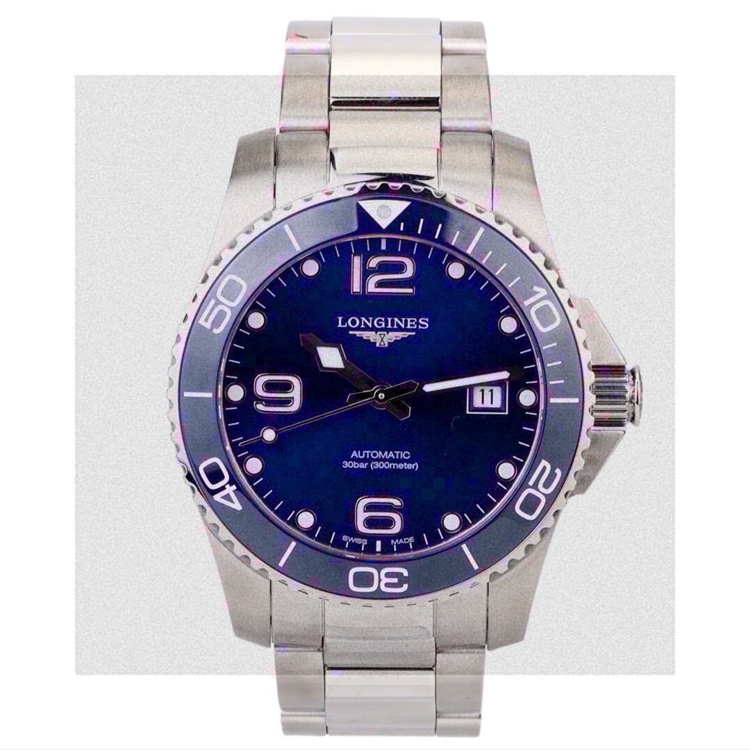 Pre-Owned Longines Sport Collection L3.781.4.96.6 41mm Automatic