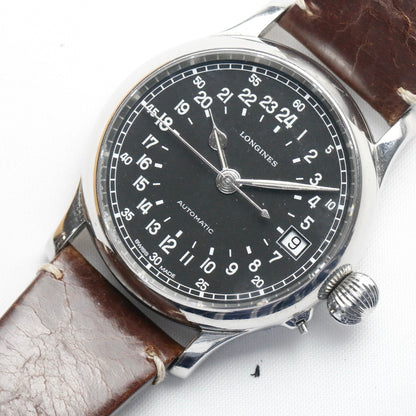 Pre-Owned Longines Heritage Classic L2.751.4.53.4 47.5mm Automatic