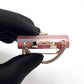 Pre-Owned Chanel 25B Pink Resin Mini Bag Brooch