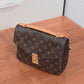 Pre-Owned Louis Vuitton Monogram Messenger Bag Gold Hardware