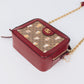 Pre-Owned Gucci Doraemon Limited Edition Camera Bag Red with Gold Hardware