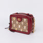 Pre-Owned Gucci Doraemon Limited Edition Camera Bag Red with Gold Hardware