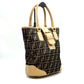Pre-Owned Fendi Zucca Bucket Tote Bag