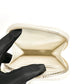 Pre-Owned Dior Cannage Phone Bag Cream with Gold Hardware