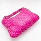 Pre-Owned Bottega Veneta Intrecciato Hobo Bag Pink