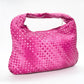 Pre-Owned Bottega Veneta Intrecciato Hobo Bag Pink