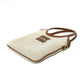 Pre-Owned Miu Miu Ivy Mini Canvas & Leather Tote Bag