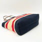 Pre-Owned Miu Miu Raffia Color-Block Woven Tote Bag