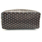 Pre-Owned Goyard Saint Louis PM Tote Bag Black Chevron Print
