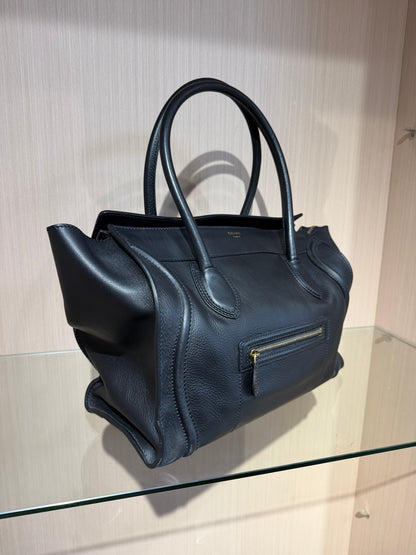 Pre-Owned Celine Luggage Tote Bag Large Black