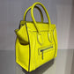 Pre-Owned Celine Luggage Tote Bag Yellow