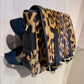 Pre-Owned Saint Laurent Leopard Print Shoulder Bag