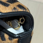 Pre-Owned Fendi Baguette Chain Pouch Mini Brown & Black