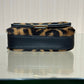 Pre-Owned Fendi Baguette Chain Pouch Mini Brown & Black