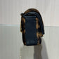 Pre-Owned Fendi Baguette Chain Pouch Mini Brown & Black