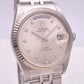 ✨Pre-Owned TUDOR Prince Date+Day 36mm Silver Dial Watch 🖤 | 18K White Gold Fluted Bezel | Diamond Markers | M76214-0017 💫