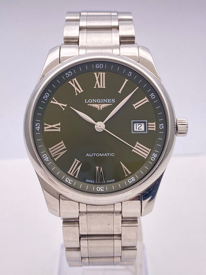 ✨Pre-Owned LONGINES Master Collection 40mm Green Dial 🌿 | Automatic L888 | 72h Power Reserve | L2.793.4.09.6 💫