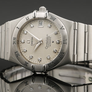 ✨Pre-Owned OMEGA Constellation 35.5mm Diamond Dial 🖤 | Automatic Chronometer | 1504.35.00 💫