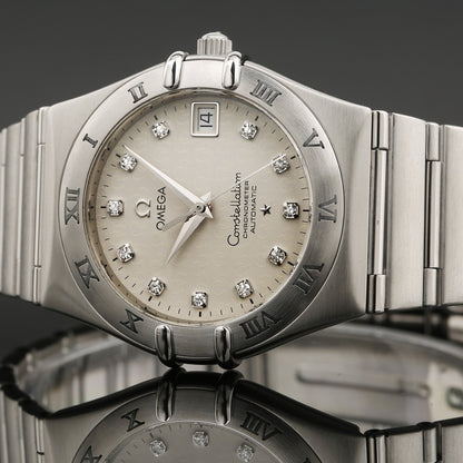 ✨Pre-Owned OMEGA Constellation 35.5mm Diamond Dial 🖤 | Automatic Chronometer | 1504.35.00 💫