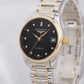 ✨Pre-Owned LONGINES Master Collection 25.5mm Two-Tone Diamond Dial Watch 🖤 | 18k Gold & Steel | L2.128.5.57.7 💫
