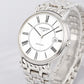 ✨Pre-Owned LONGINES Elegant Automatic 34.5mm White Dial Watch 🖤 | Exposed Skeleton Back | L4.921.4.11.6 💫