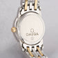 ✨Pre-Owned OMEGA De Ville Ladies Quartz 22mm Watch 🤍 | 18K Gold & Steel | MOP Dial | Grain of Rice Bracelet | 4370.71.00 💫