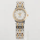 ✨Pre-Owned OMEGA De Ville Ladies Quartz 22mm Watch 🤍 | 18K Gold & Steel | MOP Dial | Grain of Rice Bracelet | 4370.71.00 💫