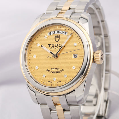 Pre-Owned Tudor Prince Date M56003-0004 39mm Steel & Gold