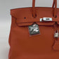 Pre-Owned Hermès Birkin 35 in classic Hermès Orange ("Orange H") crafted from Togo leather N23455788